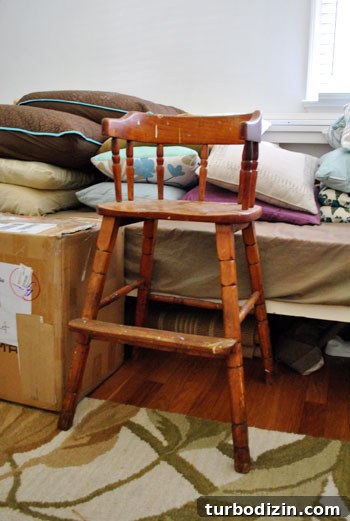Refinish an Old Wooden High Chair: Step-by-Step Restoration Guide 3 img 45420 2