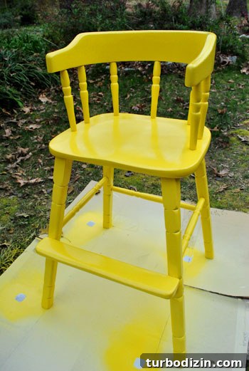 Refinish an Old Wooden High Chair: Step-by-Step Restoration Guide 8 img 45420 7