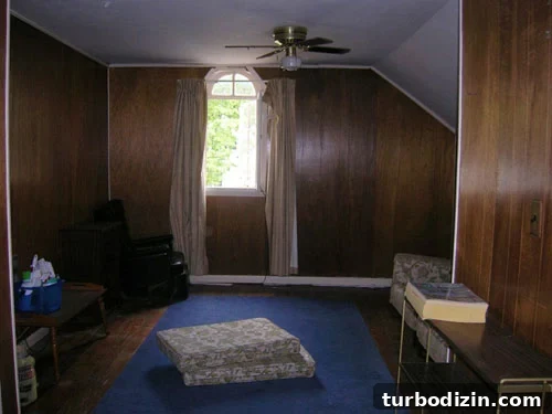 living room before