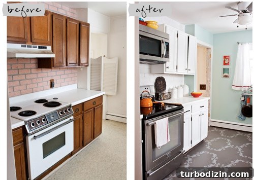Erin's kitchen after makeover
