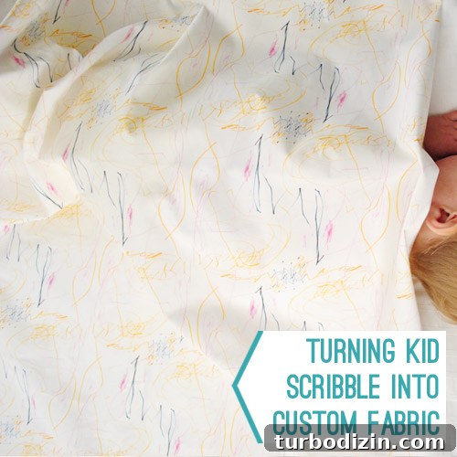 Create Custom Fabric from Your Child's Artwork: A Step-by-Step Guide 5 Clara art closeup