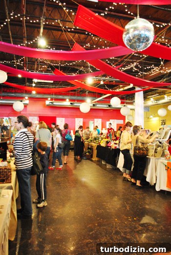 Richmond Spring Craft Fair: Bada Bing Market Event 2 Entrance art at the craft show