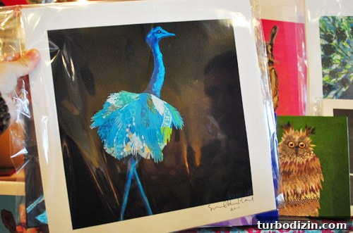 Richmond Spring Craft Fair: Bada Bing Market Event 4 Ostrich print