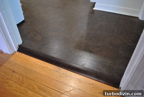 How to Install Floor Trim, Transition Strips, and Reducers 2 Kitchen cork floor transition