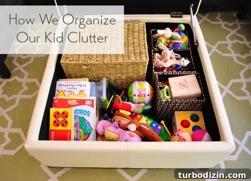 Smart Ways to Tackle Kid Clutter and Keep Playrooms Organized 2 how-we-organize-our-kid-clutter