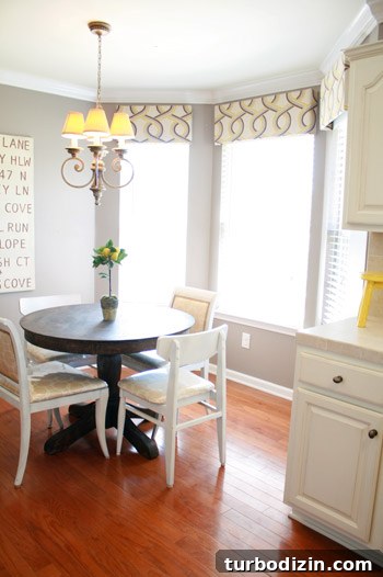 How to Install Pelmet Board Window Treatments for a Polished Look 8 After photo of kitchen