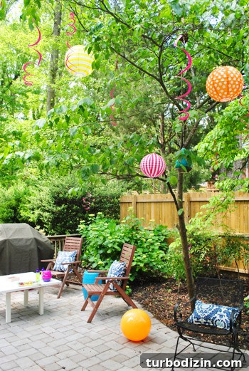 Worm-Themed Birthday Party Ideas and Decorations 17 Kids' play table