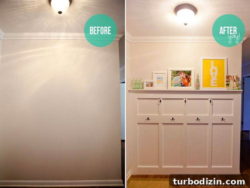 Board and Batten Entryway with Hooks: Step-by-Step Installation Guide 3 Entryway after with board and batten
