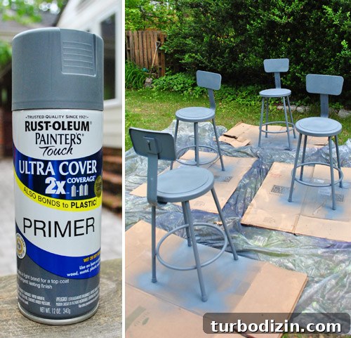Spray Painting Metal Stools: Step-by-Step Guide for a Smooth Finish 15 img 47692 14