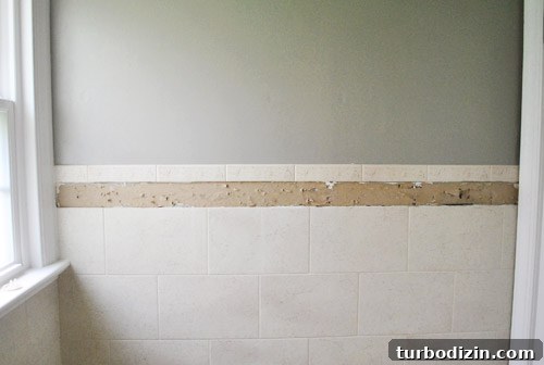 Remove an Old Shower Tile Border: Step-by-Step Guide for DIY 11 img 47879 11