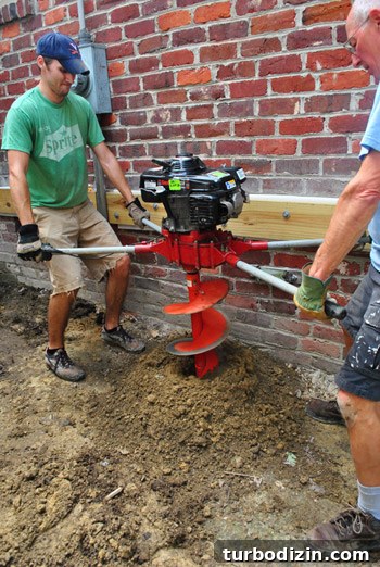 Digging holes