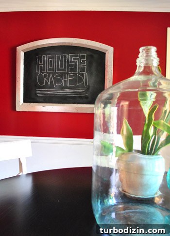 Chalkboard welcome