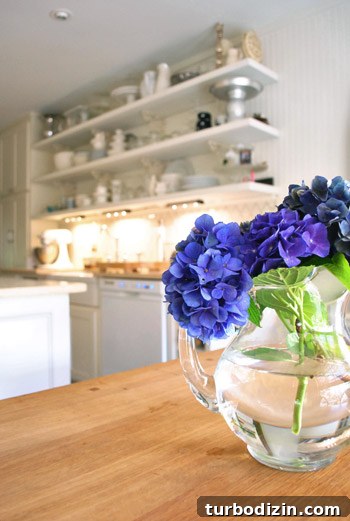 Breezy Bright House: Modern Coastal Home Tour 14 Another kitchen angle