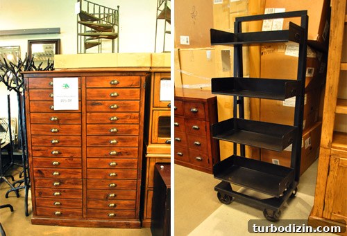 Window Shopping at PB Outlet and Mary Jo's: What to Expect 15 Industrial furniture pieces