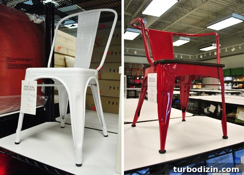 Window Shopping at PB Outlet and Mary Jo's: What to Expect 4 Metal chairs