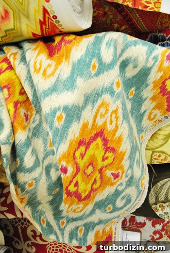 Window Shopping at PB Outlet and Mary Jo's: What to Expect 31 Ubud ikat fabric
