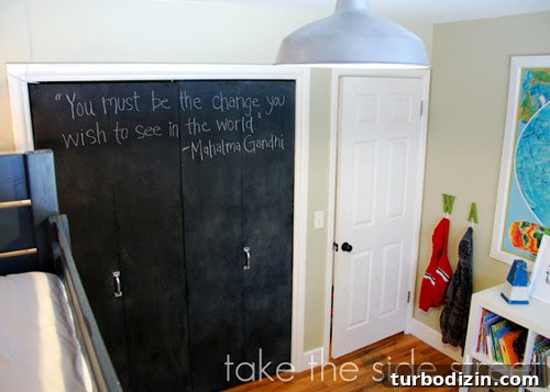 Blue-Themed Boys' Nursery Makeover with Built-In Bunk Beds 5 Boys' room details