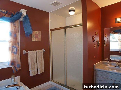 Dreamy White and Gray Bathroom with Elegant Box Molding 2 Before bathroom photo