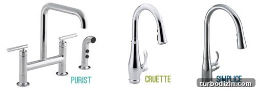 Color Splash Freebie: Bright Accents for Your Space 3 Kohler faucet options