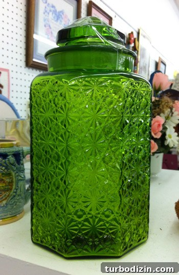Beachfront Boutiques and Thrift Stores to Explore 33 Green glass container