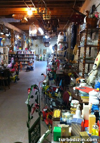 Beachfront Boutiques and Thrift Stores to Explore 5 Assorted items inside the barn