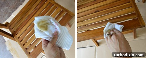 Protect Outdoor Furniture: Varnish vs. Teak Oil Guide 10 Oiled acacia chair closeup