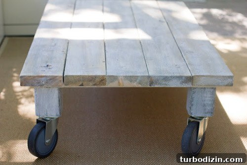 Sunroom Makeover: Wood-Look Tile Ideas by Jenna Sue 6 Rustic coffee table