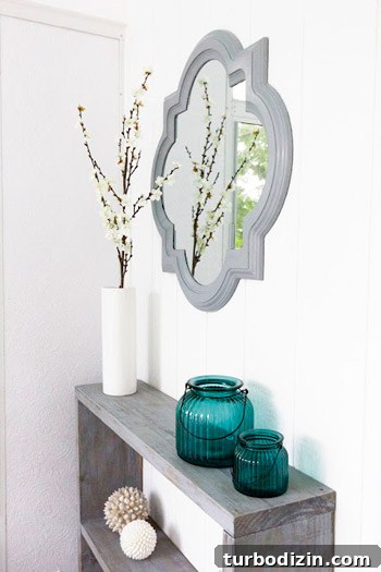 Sunroom Makeover: Wood-Look Tile Ideas by Jenna Sue 7 Console table