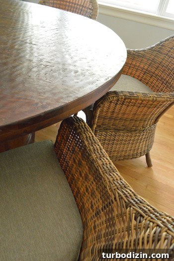 Outdoor-Style Chairs for Indoor Dining Rooms 9 Durable outdoor cushion