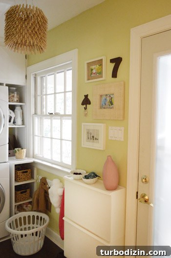Create Shadowbox Art with Personal Keepsakes 8 Decorative iron bee hook and number 7