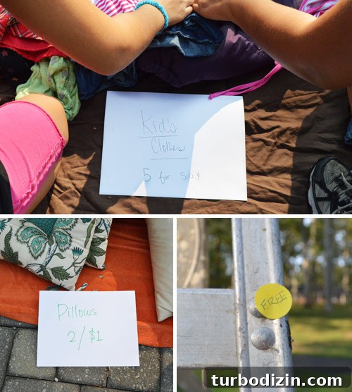 How to Host a Successful Yard Sale: Tips to Maximize Profit 6 Low priced items
