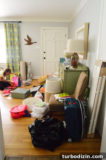 Tour the Playroom: Before-and-After Reveal and Design Tips 4 Sorting with mom