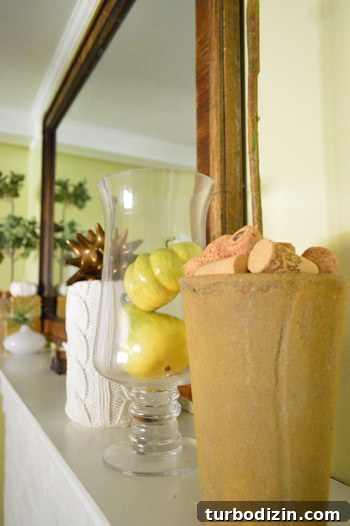 Charming Fall Decorating Ideas for Cozy Autumn Homes 4 Hurricane with faux pumpkins
