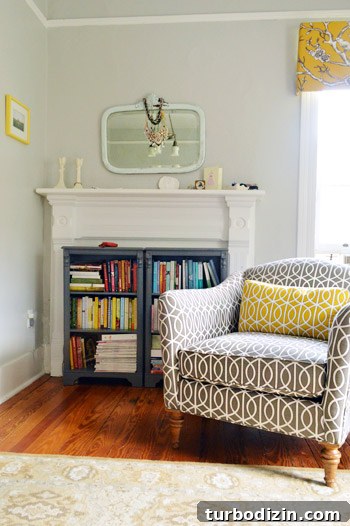 House Crashing: Casual Farmhouse Life and Cozy Renovations 10 Vintage Fireplace Mantle Used For Storing Books Bookcase