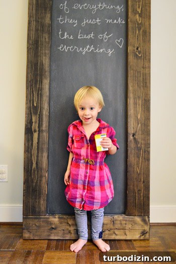 DIY Large Magnetic Chalkboard: Step-by-Step Guide for Home Projects 13 More chalkboard fun