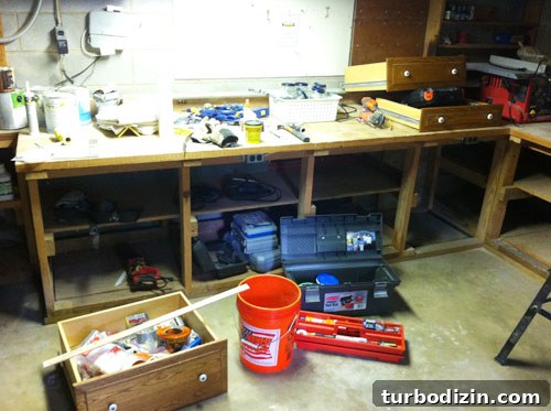 Organize Your Tools with a Pegboard: Smart Workshop Storage Ideas 3 Tools spread on table for sorting