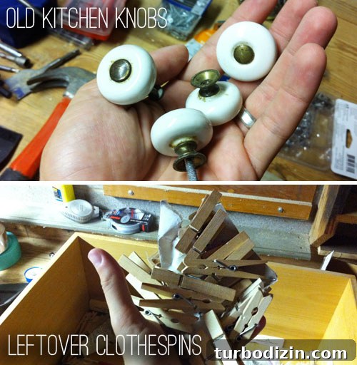 Organize Your Tools with a Pegboard: Smart Workshop Storage Ideas 5 Old project pieces found during sort