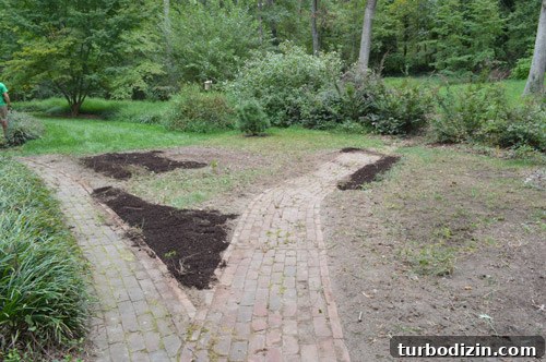 Adding topsoil