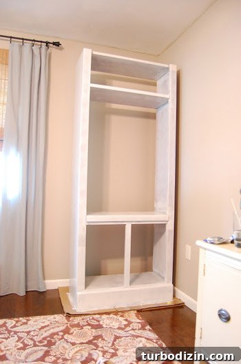 How to Convert Bookcases Into Built-Ins and Paint Them 4 Painted bookcases