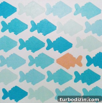 300+ DIY Book Projects and Craft Ideas You Can Make at Home 5 Tissue paper fish art