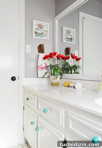 Build a Stylish Wood Frame Around Your Bathroom Mirror 18 img 53866 17