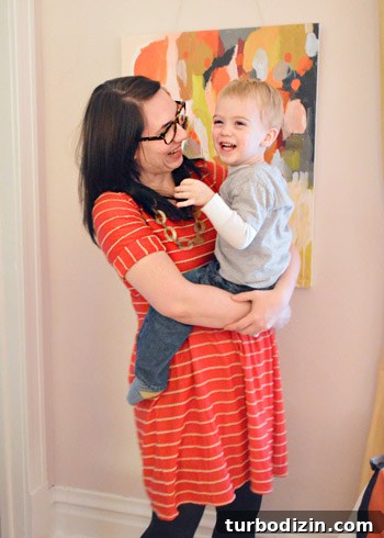 House Crashing: How to Finally Charm Your Home Guests 2 Nicole and her son August