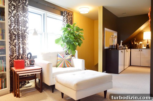 House Crashing: How to Finally Charm Your Home Guests 11 Sitting room and bookcases