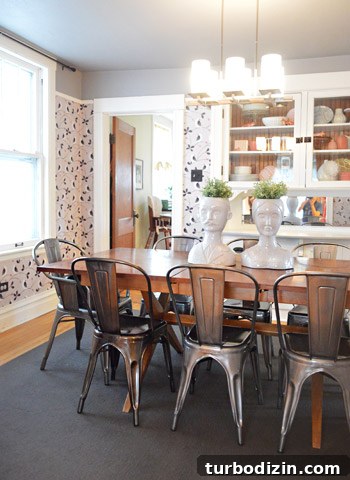 House Crashing: How to Finally Charm Your Home Guests 5 Dining room