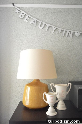 House Crashing: How to Finally Charm Your Home Guests 10 Monogrammed trophies
