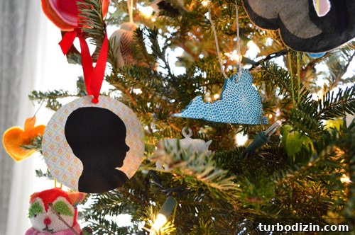 Silhouette ornament