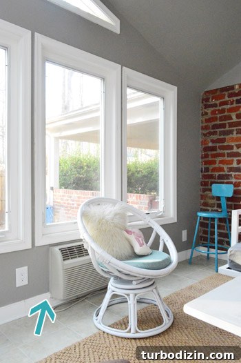 How to Paint Very High Vaulted Ceilings Safely and Efficiently 17 Paint color complements mortar and brick tones
