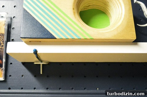 How to Hang a Pegboard in Your Basement Workshop 7 DIY pegboard shelf