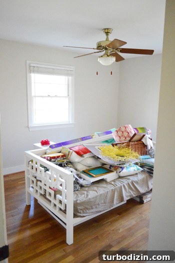 From Cluttered Spare Room to Kid-Friendly Playroom: A Step-by-Step Guide 16 Freshly painted walls