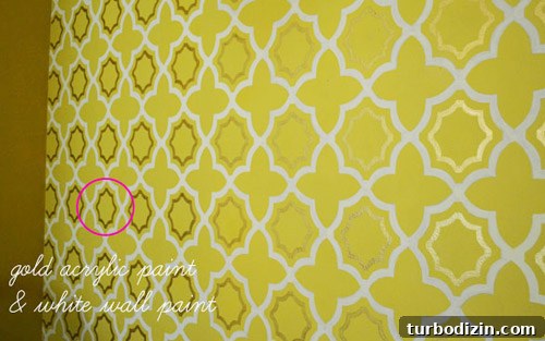 Bright Yellow Wallpaper Ideas for a Dining Room Makeover 5 Dining room makeover 4